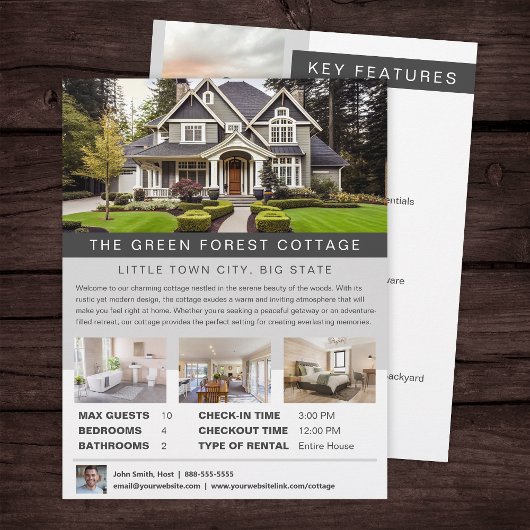 バケーションレンタルアコモデーションズハウスレンタル チラシ