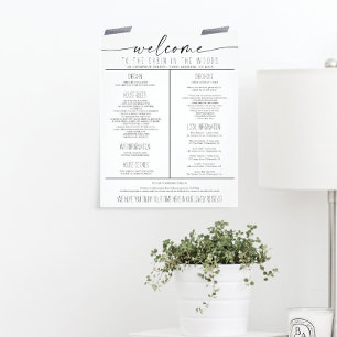 バケーションレンタルウェルカムガイドハウスルール チラシ