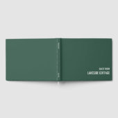 バケーションレンタルグリーンミニマルモダンリストエアブ ゲストブック (全面)