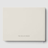 バケーションレンタルゲストコメントビーチハウスニュートラル ゲストブック (裏面)