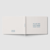 バケーションレンタルゲストフィーシンプルドバックStone & Blue ゲストブック (全面)