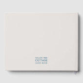 バケーションレンタルゲストフィーシンプルドバックStone & Blue ゲストブック (裏面)