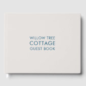 バケーションレンタルゲストフィーシンプルドバックStone & Blue ゲストブック (正面)