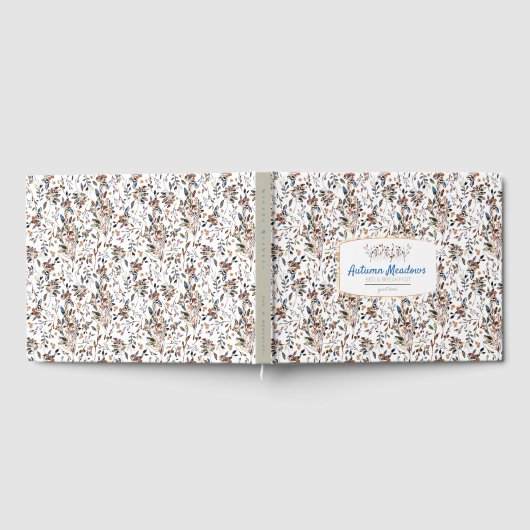 バケーションレンタルゲストブックエレガント葉ベリー ゲストブック (全面)