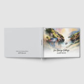 バケーションレンタルゲストブック – カスタマイズ可能 ゲストブック (全面)