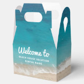 バケーションレンタルティール（緑がかった色）ブルー海ウェルカム フェイバーボックス (オープン)
