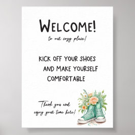 バケーションレンタルハウスウェルカムサイン ポスター