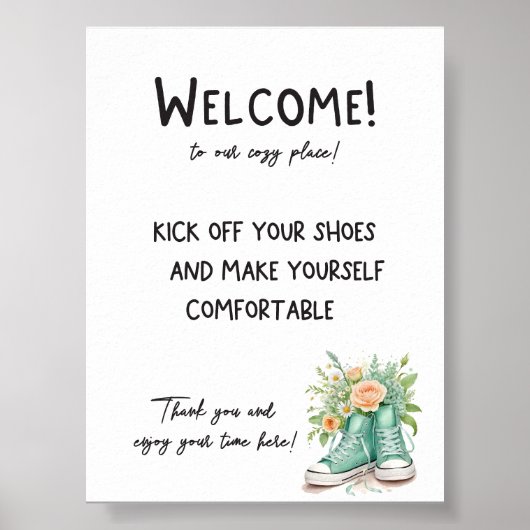 バケーションレンタルハウスウェルカムサイン ポスター (正面)