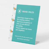 バケーションレンタルハウスルールレトロスターバスト 台座サイン (正面)