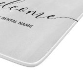 バケーションレンタルホワイトウェルカムキッチン カッティングボード (角)