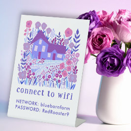 バケーションレンタル WiFi ログイン パスワード ファームハウス 台座サイン