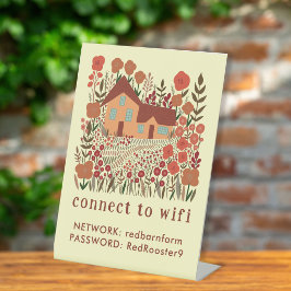 バケーションレンタル WiFi ログイン パスワード ファームハウス 台座サイン