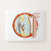 バケーションロゴ ジグソーパズル (横)