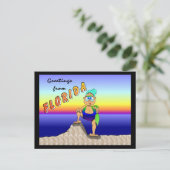 バケーション中のグラディス ポストカード (スタンド正面)