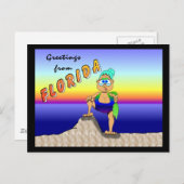 バケーション中のグラディス ポストカード (正面/裏面)