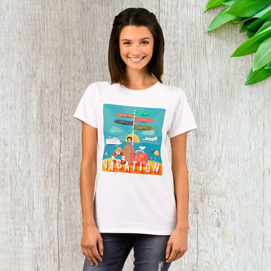 バケーション先 Tシャツ