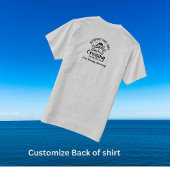 バケーション記念クルーズグレー オーダーメイド Tシャツ