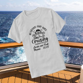バケーション記念クルーズグレー オーダーメイド Tシャツ