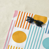 バケーション エキサイトメント ビーチ タオル (インサイチュ)