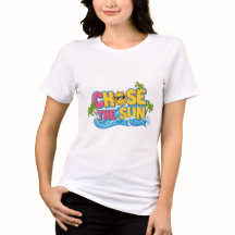 バケーション・ムード・チェイス・ザ・サン・キャラクター・ウィメンズTシャツ