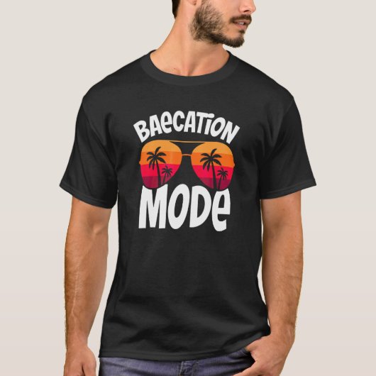 バケーション・モード カップル旅行 2 Tシャツ (正面)