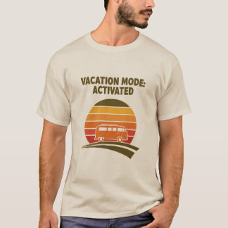 バケーション・モード・レトロ Tシャツ