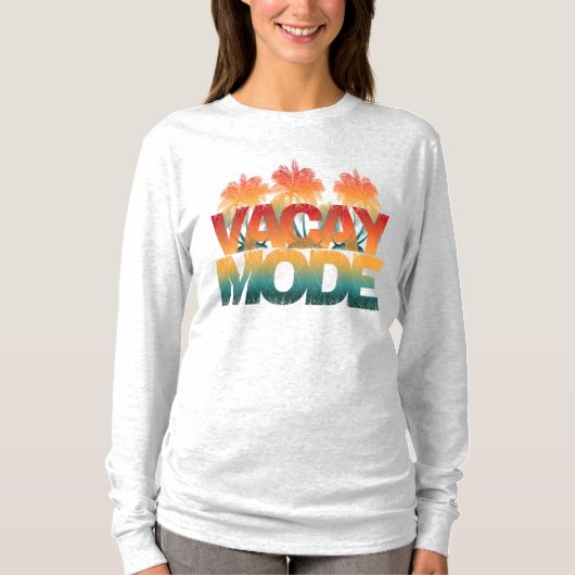 バケーション モード Tシャツ (正面)
