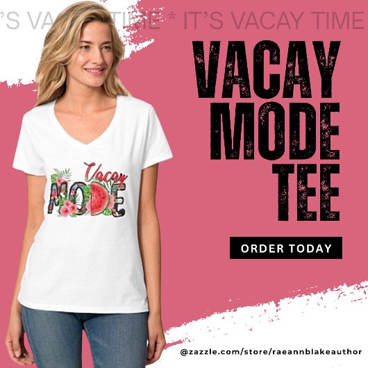バケーション・モードTシャツ Tシャツ