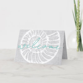 バケーション レンタル ウェルカム レター ビーチ Airbnb カード