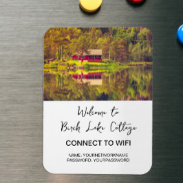バケーション・レンタル・自宅・ビジネス用WiFi情報 マグネット