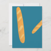 バゲットブレッドパン 招待状 (正面)
