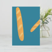 バゲットブレッドパン 招待状 (スタンド正面)