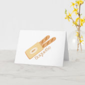 バゲット カード (黄色い花)