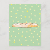 バゲッフランスのトのパン ポストカード (正面)