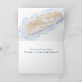 バゲッフランスのトパンローフサンキューカード サンキューカード (内部)