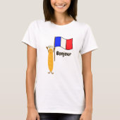バゲッフランスのト Tシャツ (正面)