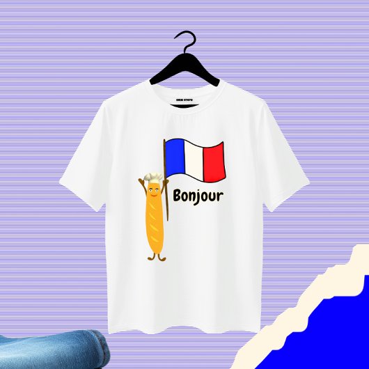バゲッフランスのト Tシャツ