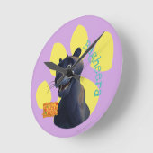 バゲラ1 ラウンド壁時計 (傾斜)