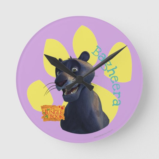 バゲラ1 ラウンド壁時計 (正面)