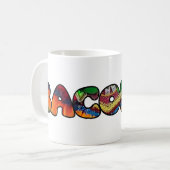 バコロドマッスカラフェスティバル コーヒーマグカップ (正面左)