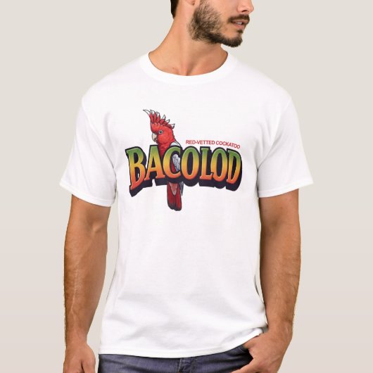バコロド シロハラオカケス Tシャツ (正面)