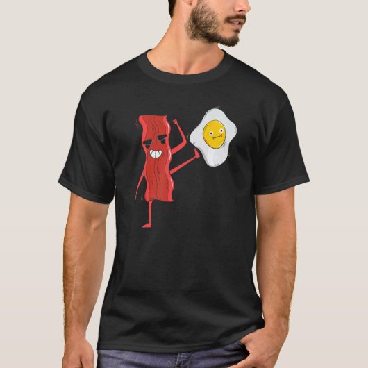バコンホリック肉ベーコンイーターケトケトゲン2 Tシャツ (正面)