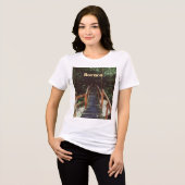 バコ国立公園 - ボルネオ島 トライブレンドTシャツ (正面全面)