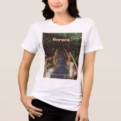 バコ国立公園 - ボルネオ島 トライブレンドTシャツ (正面)