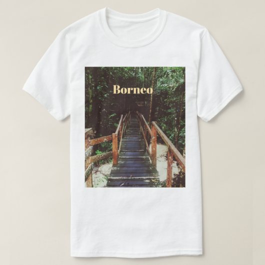 バコ国立公園 - ボルネオ島 Tシャツ (デザイン正面)