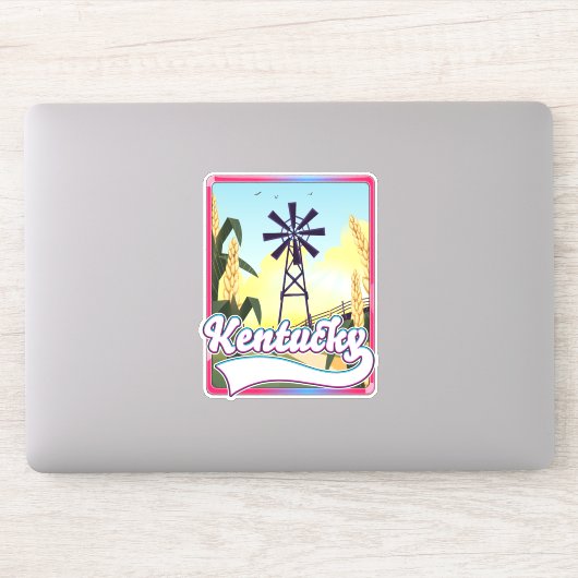 バサースト島カナダの旅行マップ シール (コンピューター)