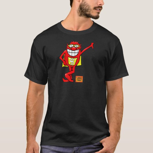 バザーが幸運を押し付ける Tシャツ (正面)