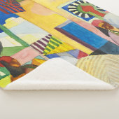 バザーで | Auguste Macke | シェルパブランケット (3/4)