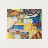 バザーで | Auguste Macke | タペストリー (正面(横))