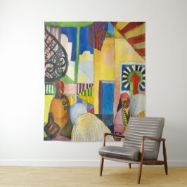 バザーで | Auguste Macke | タペストリー
